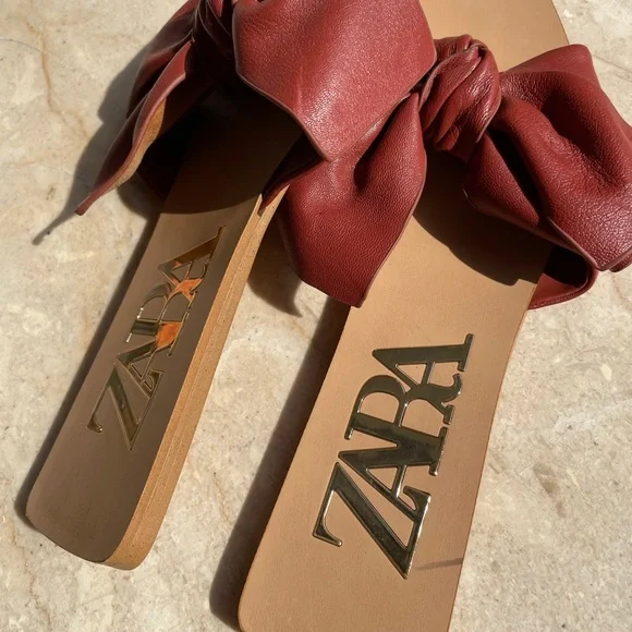 Sold ❌ ZARA BOW FLATS - Picture 9 of 17